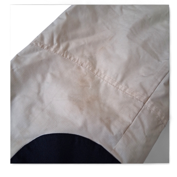 Vintage Obermeyer Juniors Snowpants Size 10 - beige & black - Picture 5 of 12